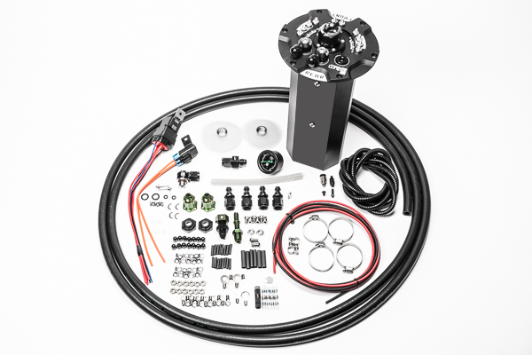 Radium Engineering — Radium 09-20 Nissan 370Z Fuel Hanger Surge Tank (Pumps Not Incl.) Brushless Ti Automotive E5LM - view 3